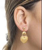 Yiğitbaşı Gold 22 Ayar Küpe 3285 - 1