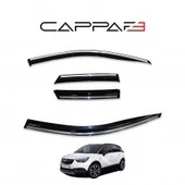 Opel Crossland 2021 Yılı Ve Üzeri Yan Cam Rüzgarlık 4 Prç. thumbnail 1