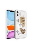 KILIFTECH Apple iPhone 11 Kılıf Kamera Korumalı Baskılı Arka Yüzey  Klas Kapak thumbnail 4