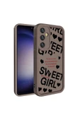 zore Galaxy S24 Kılıf Kamera Korumalı Baskılı Arka Yüzey Zore Klas Kapak - Beyaz - 2