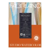 Supertrend Studio Watercolor Sulu Boya Defteri Blok Sıcak Baskı - Düz Doku 300 gr. 23x31 cm. 12 yaprak - 1