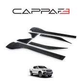 Mercedes X-Class 2017- Yılı ve Sonrası Uyumlu Yarasa Kapı Kaplama 6 Parça thumbnail 3