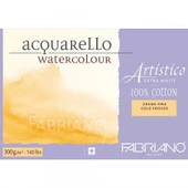 Supertrend Artistico Extra White Sulu Boya Defteri Soğuk Baskı - Orta Doku 300 gr. 26x36 cm. 12 yaprak - 1