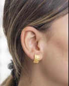 Yiğitbaşı Gold 22 Ayar Küpe 3277 - 1