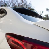 Opel Astra J Sedan 2012-2018 Yıl Aralığı Uyumlu Arka Cam Üstü Spoyler - 7