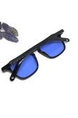Vip-Aksesuar Retro Mavi Camlı Güneş Gözlüğü thumbnail 2