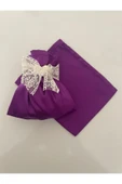 Vipfoni Hediyelik Dantel Kurdeleli Lavanta Kesesi 9/12 cm 5 Adet thumbnail 2