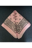 Vipfoni Pamuklu Klasik Şal Desen 2 Adet Bay& Bandana - 2