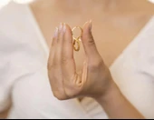 Yiğitbaşı Gold 22 Ayar Halka Küpe (3479) - 1