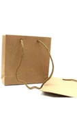 Vipfoni Naturel Kraft Çanta 11*11 50 Adet - 1