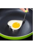 Vipfoni 3 Farklı Şekilde Çelik Omlet Yumurta ve Krep Kalıpları thumbnail 4