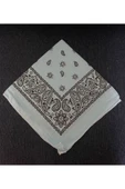 Vipfoni Pamuklu Klasik Şal Desen 2 Adet Bay& Bandana - 1