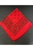 Vipfoni Pamuklu Klasik Şal Desen 2 Adet Bay& Bandana - 1