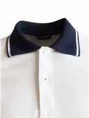 Polo Yaka T-shirt - Beyaz thumbnail 2