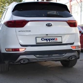 Kia Sportage 2016-2019 Yılları Arası Uyumlu Arka Tampon Eşiği Mat thumbnail 7
