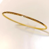 22 Ayar 10gr Başak Ajda İşçiliksiz Bilezik - 3