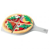 Yumuşak Oyuncak, Çok Renkli Pizza Çocuk Peluş Oyuncak Renkli - 1