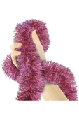 Vipfoni Parti İçin Mega Kalın  İthal Sim Süs 2 Metre Uzunluk 8 cm Genişlik – Pembe - 1