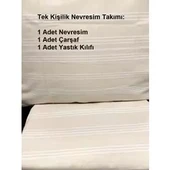 Buldan İşi Naturel Pamuklu Tek Kişilik Nevresim Takımı thumbnail 2