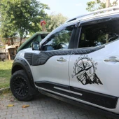 Nissan Navara 2016-2021 Yıl Aralığı Uyumlu Yarasa Kapı Kaplama Set 6 Prç. thumbnail 8