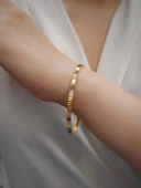 22 Ayar 10gr Kristal Ajda İşçiliksiz Bilezik - 2