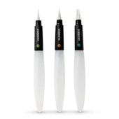 Supertrend Waterbrush Su Hazneli Fırça Seti 3 Boy (İnce+Orta+Düz Uç) - 1