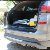 Hyundai Tucson 2018-2020 Yıl Arası Arka Tampon Eşiği Mat - 9