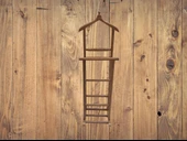 Dilsiz Uşak 2 Li 90534 Havluluklu Model Parlak Ceviz Boyalı El Yapımı - 2