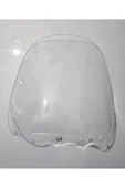 MOTOCAM Honda Afrika Twin XRV 750 Siperlik Ön Cam 1998-2003 Model 38cm Şeffaf Renkli 4mm - 3