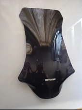 MOTOCAM Honda X-ADV 750 Siperlik Ön Cam 2017-2020 Model 70cm Siyah Renkli 4mm UZUN CAM thumbnail 2