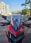 MOTOCAM Ducati Multistrada V2 Siperlik Ön Cam 2022-2025 Model 60cm Şeffaf Renkli 4mm thumbnail 1