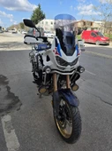 MOTOCAM Honda Africa twin CRF 1100 L4 Ön Cam 2023-2025 Model 54cm Siyah Renkli 4mm UZUN VE GENİŞ - 3