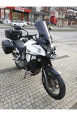 MOTOCAM Honda VFR 1200 Siperlik Ön Cam 2012-2015 Model 50cm Siyah Renkli 4mm thumbnail 2