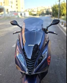MOTOCAM Arora GT 125 250 Siperlik Ön Cam 2023-2025 Model 65cm Füme Renkli 4mm ORİJİNAL BOYLU - 1