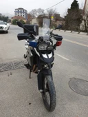 MOTOCAM Bmw F650 F750 F850 GS Siperlik Ön Cam 2008-2012 Model 47cm Şeffaf Renkli 4mm thumbnail 1