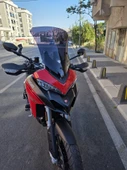 MOTOCAM Ducati Multistrada V2 Siperlik Ön Cam 2022-2025 Model 60cm Siyah Renkli 4mm - 2