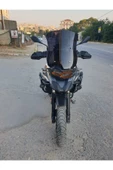 MOTOCAM Bmw F750 GS Siperlik Ön Cam 2018-2023 Model 48cm Siyah Renkli 4mm - 1
