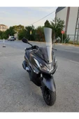 MOTOCAM Kanuni Reha 250 Siperlik Ön Cam 2022-2025 Model 72cm Şeffaf Renkli 4mm UZUN CAM thumbnail 2