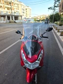 MOTOCAM Honda PCX Siperlik Ön Cam 2011-2013 Model 83cm Şeffaf Renkli 4mm UZUN CAM thumbnail 1