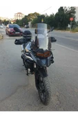 MOTOCAM Bmw F750 GS Siperlik Ön Cam 2018-2023 Model 48cm Şeffaf Renkli 4mm - 2