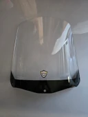 MOTOCAM Honda FES 250 Foresight Siperlik Ön Cam 1997-2007 Model 41cm Şeffaf Renkli 4mm thumbnail 1