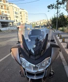 MOTOCAM BMW R 1200 RT Siperlik Ön Cam 2005-2015 Model 70cm Şeffaf Renkli 4mm thumbnail 1