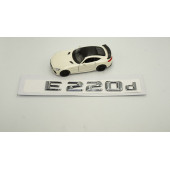 E220d Bagaj Krom Metal 3M 3D Yazı Logo thumbnail 2