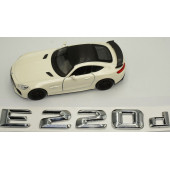 E220d Bagaj Krom Metal 3M 3D Yazı Logo thumbnail 4