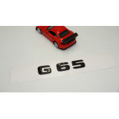 G65 Bagaj Parlak Siyah ABS 3M 3D Yazı Logo thumbnail 2