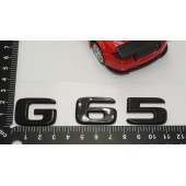 G65 Bagaj Parlak Siyah ABS 3M 3D Yazı Logo thumbnail 5