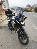 MOTOCAM Bmw F650 F750 F850 GS Siperlik Ön Cam 2008-2012 Model 47cm Füme Renkli 4mm thumbnail 1