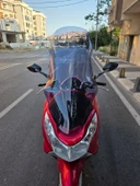 MOTOCAM Honda PCX Siperlik Ön Cam 2011-2013 Model 83cm Füme Renkli 4mm UZUN CAM thumbnail 1