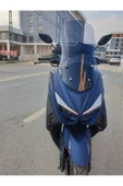 MOTOCAM Arora Max T 150 Siperlik Ön Cam 2022-2025 Model 65cm Füme Renkli 4mm ORTA BOYLU CAM - 3
