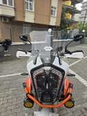 MOTOCAM KTM 1290 Super Adventure Siperlik Ön Cam 2021-2025 Model 41cm Şeffaf Renkli thumbnail 1